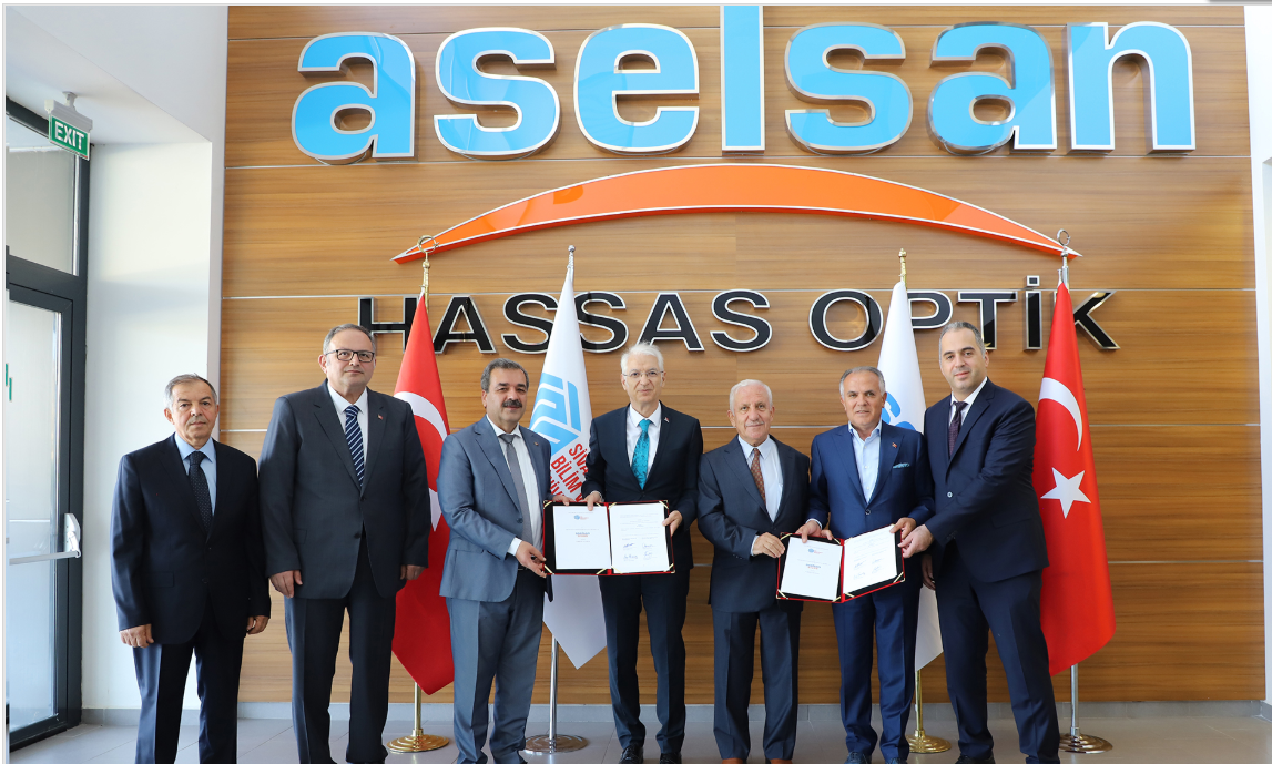 SBTÜ ile ASELSAN Sivas Hassas Optik AŞ Arasında İş Birliği Sözleşmesi İmzalandı